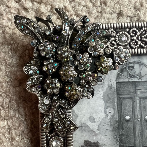 Vintage Floral Picture Frame La Petite Maison Concepts - Picture 3 of 3